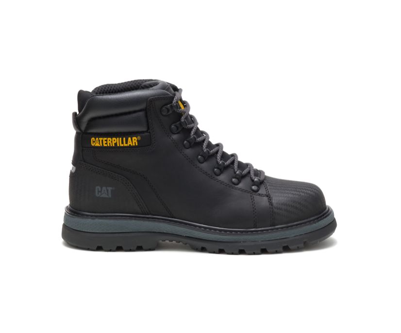 Panske Pracovne Topanky Caterpillar - Foxfield Steel Toe - Čierne ( 5476-AOCSQ )